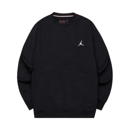 Jordan Essential Loopback Fleece Crewneck Sweatshirt Black - Asia