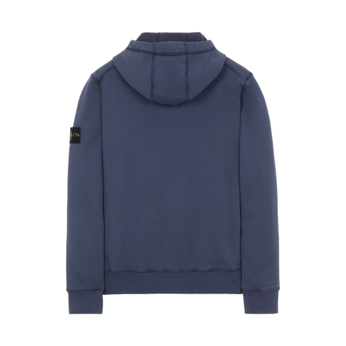 스톤 아일랜드 64151 코튼 플리스 후드 스웨트셔츠 아비오 블루 - 22SS(Stone Island 64151 Cotton Fleece Hooded Sweatshirt Avio Blue - 22SS) - 2