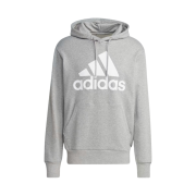 Adidas Essentials French Terry Big Logo Hoodie Medium Grey Heather - KR Sizing