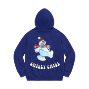 Supreme Snowman Hooded Sweatshirt Dark Royal - 21FW