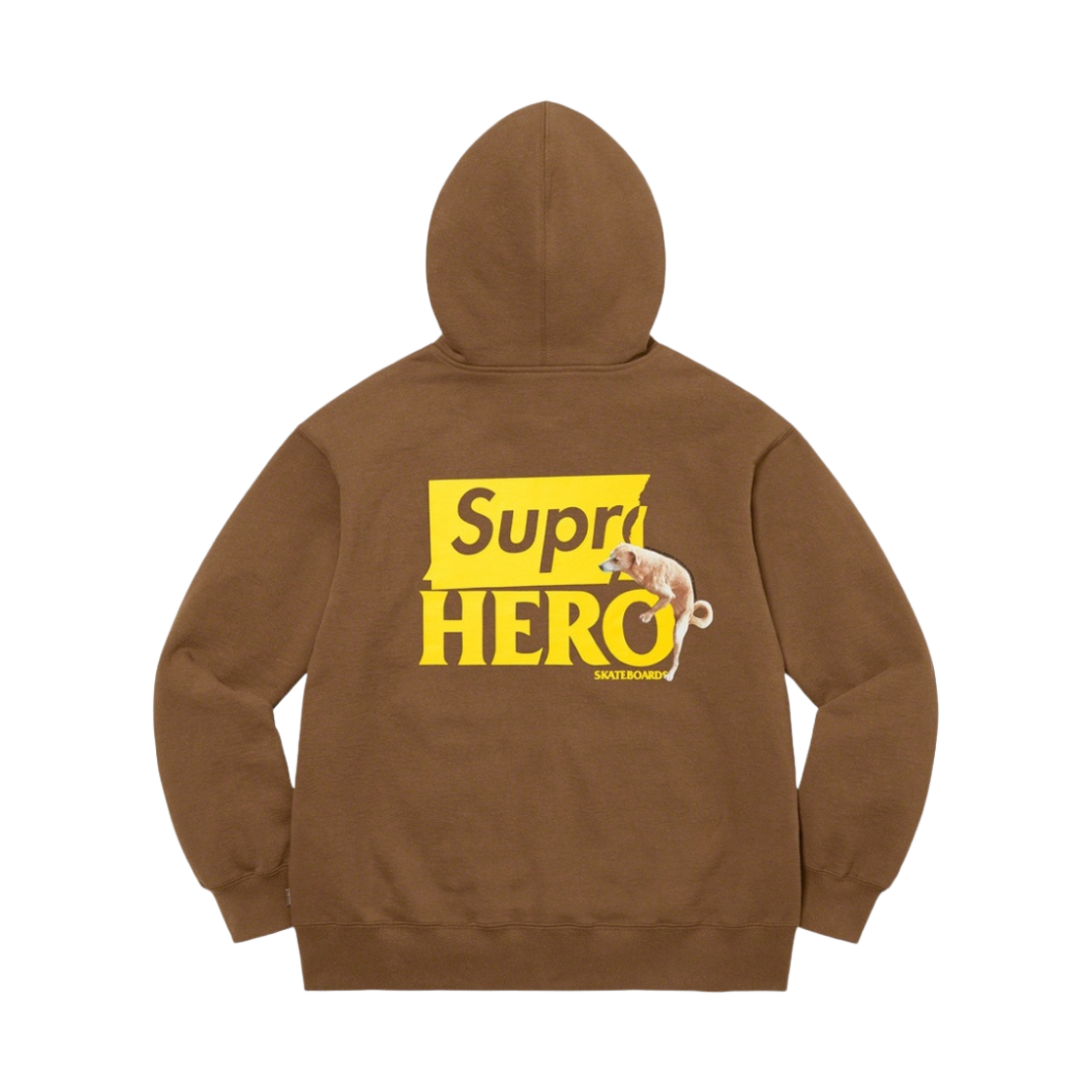 슈프림 안티히어로 후드 스웨트셔츠 브라운 - 22SS(Supreme Antihero Hooded Sweatshirt Brown - 22SS) - 1