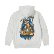 Palace Reaper Hood Grey Marl - 23FW