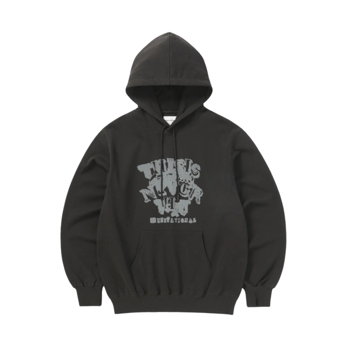 디스이즈네버댓 블러드 후드 블랙(Thisisneverthat Blurred Hoodie Black) - 1