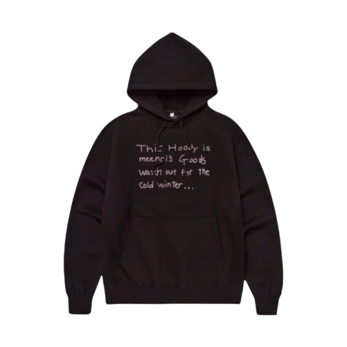 미노이 후드 디스 이즈 쿨 블랙(Meenoi Hoodie Thisi Is Cool Black)