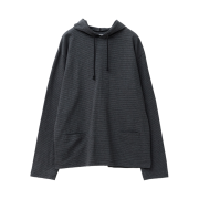 Hatchingroom Stripe Hoodie Charcoal