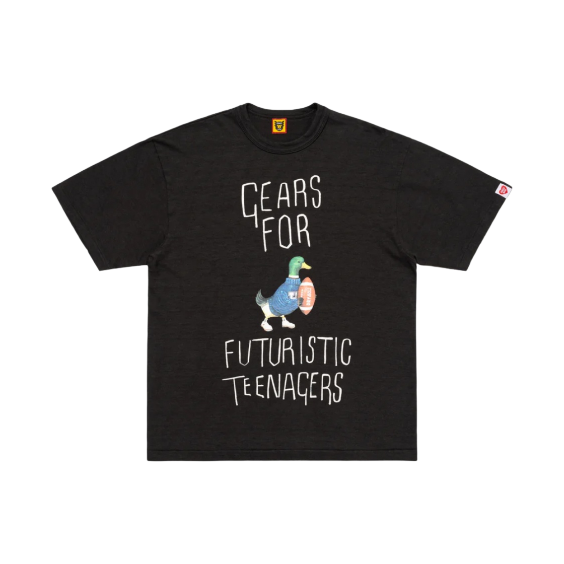 휴먼 메이드 그래픽 티셔츠 #2 블랙