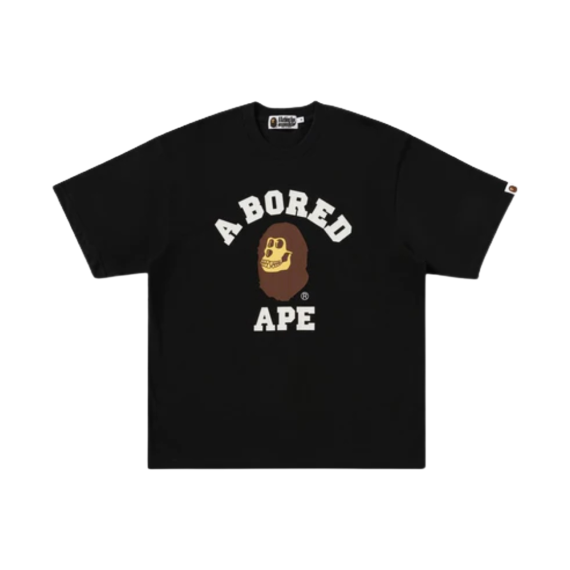 0ZXTEM110932L BAPE x BAYC T-Shirt #3 Black
