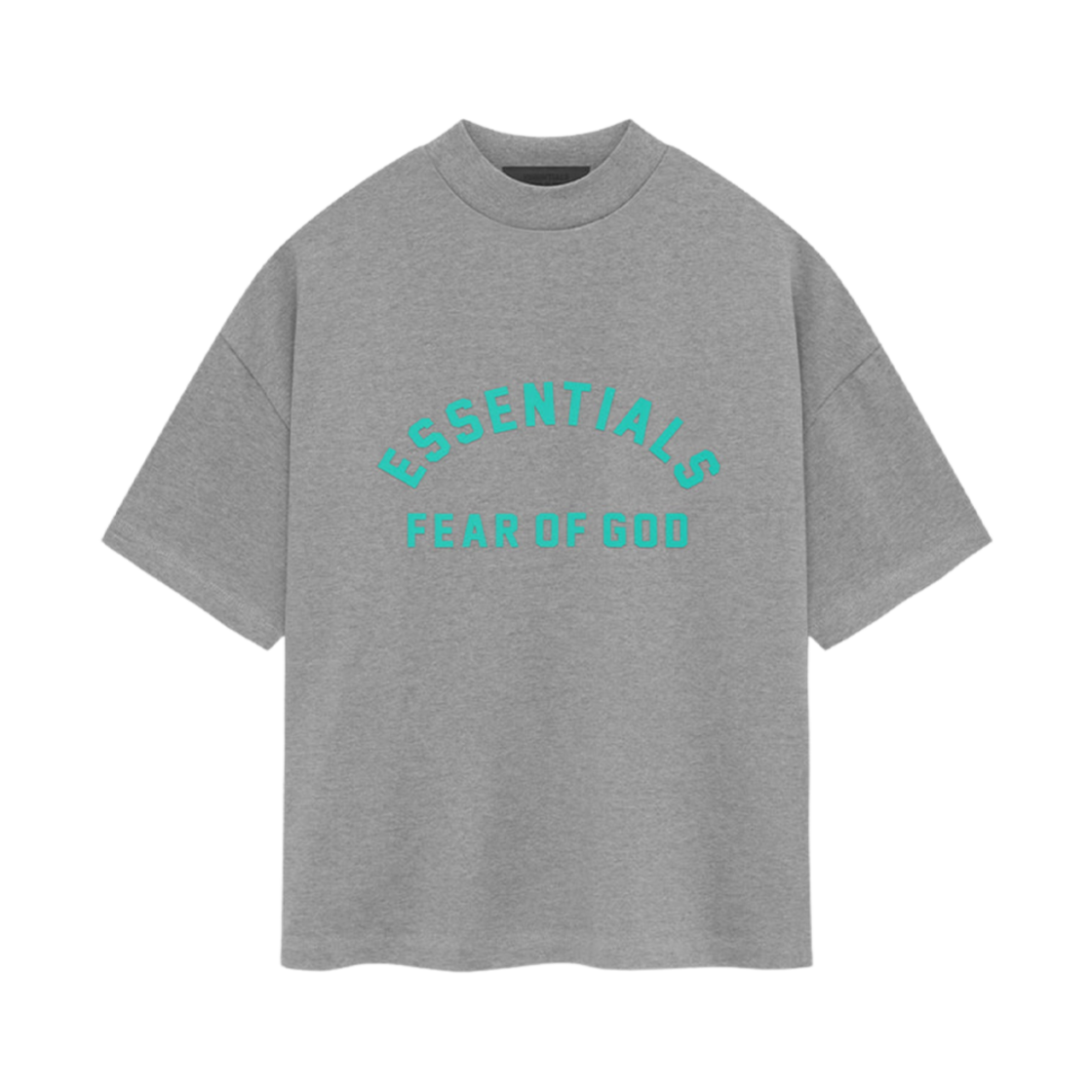 에센셜 헤비 저지 크루넥 티셔츠 다크 헤더 오트밀 - 24SS(Essentials Heavy Jersey Crewneck T-Shirt Dark Heather Oatmeal - 24SS)