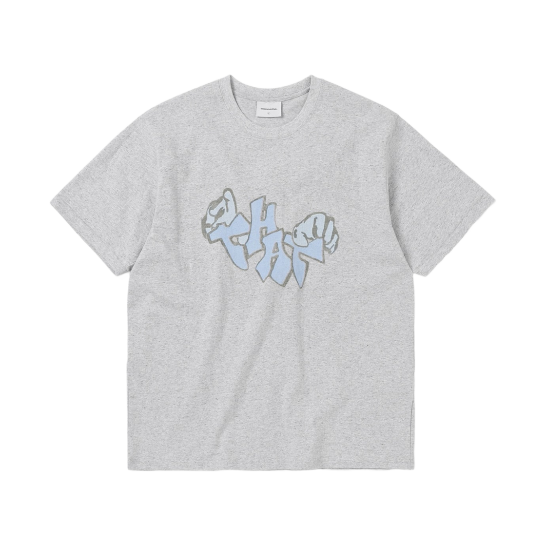 디스이즈네버댓 댓 핸즈 티셔츠 헤더 그레이(Thisisneverthat That Hands T-Shirt Heather Grey) - 1