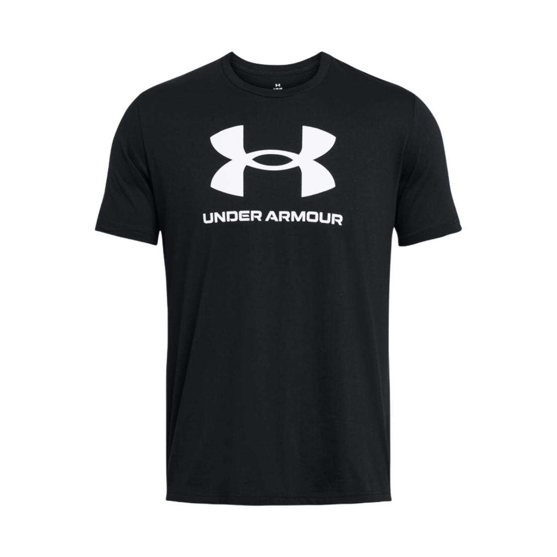 언더아머 스포츠스타일 로고 숏슬리브 블랙 화이트(Under Armour SportsStyle Logo Short Sleeve Black White)
