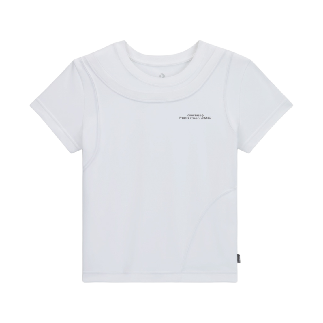 (W) 컨버스 x 펑첸왕 티셔츠 화이트((W) Converse x Feng Chen Wang T-Shirt White)