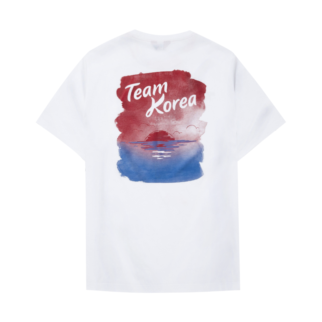 OT7UQ18A The North Face PO Team Korea Coloring S/S T-Shirt White