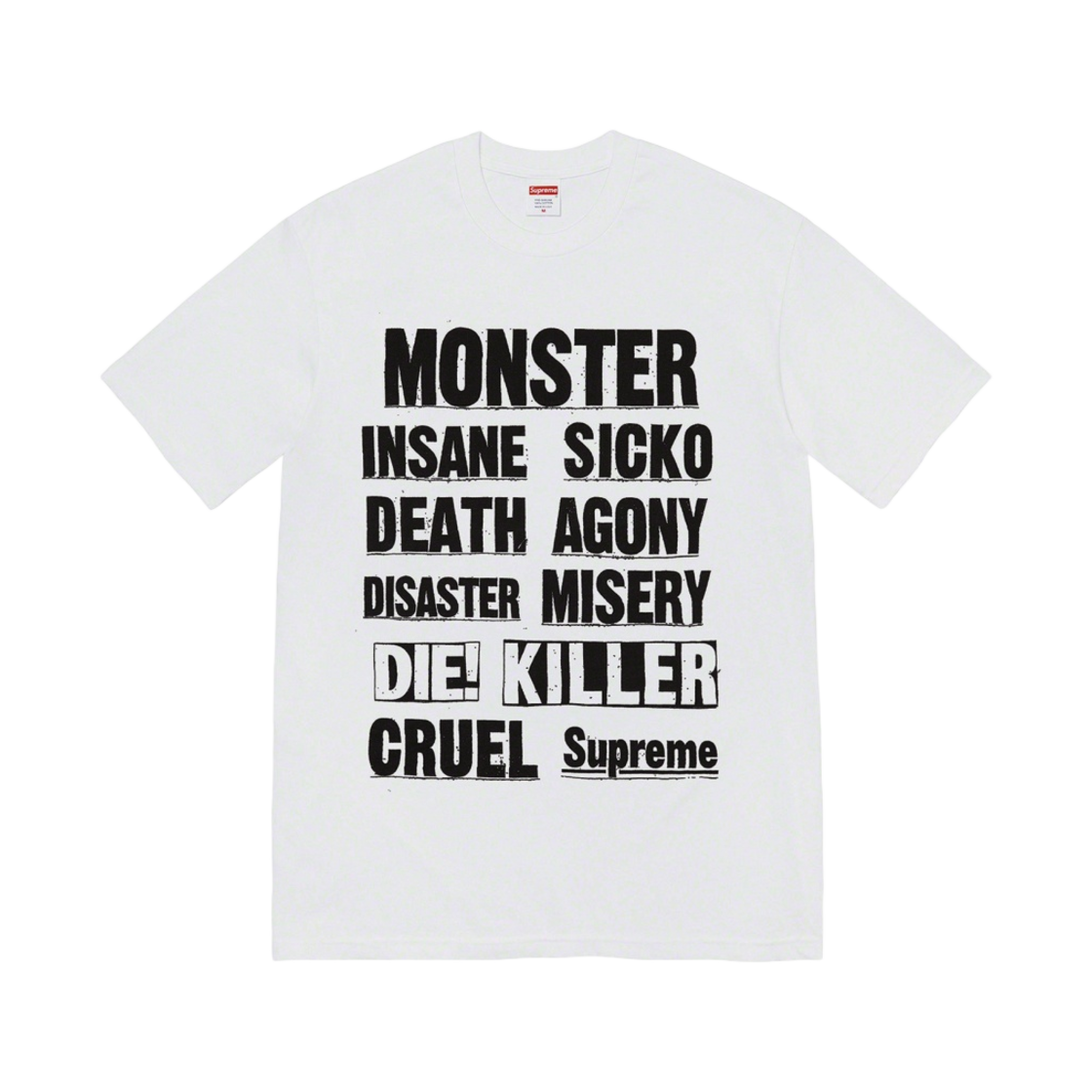 슈프림 몬스터 티셔츠 화이트 - 21FW(Supreme Monster T-Shirt White - 21FW) - 1