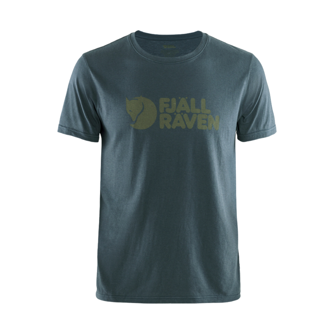 87310-560 Fjallraven Logo T-Shirt Navy