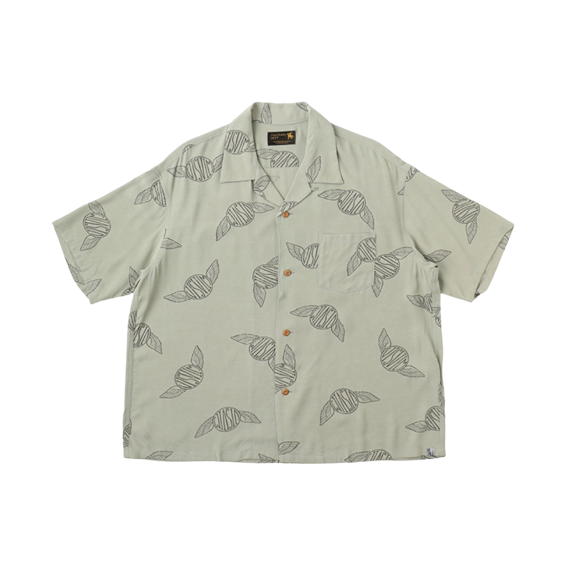 비즈빔 왈리스 숏슬리브 셔츠 라이트 그린(Visvim Wallis S/S Shirt Light Green)