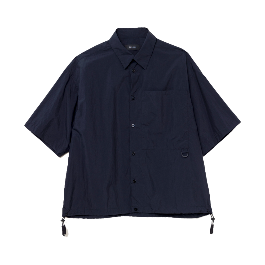 KM5BSHSDV01BK D-VEC DWR NY Taffeta SS Shirt Black - 25SS