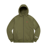 Supreme Windstopper Zip Up Hooded Sweatshirt Dark Olive - 22FW
