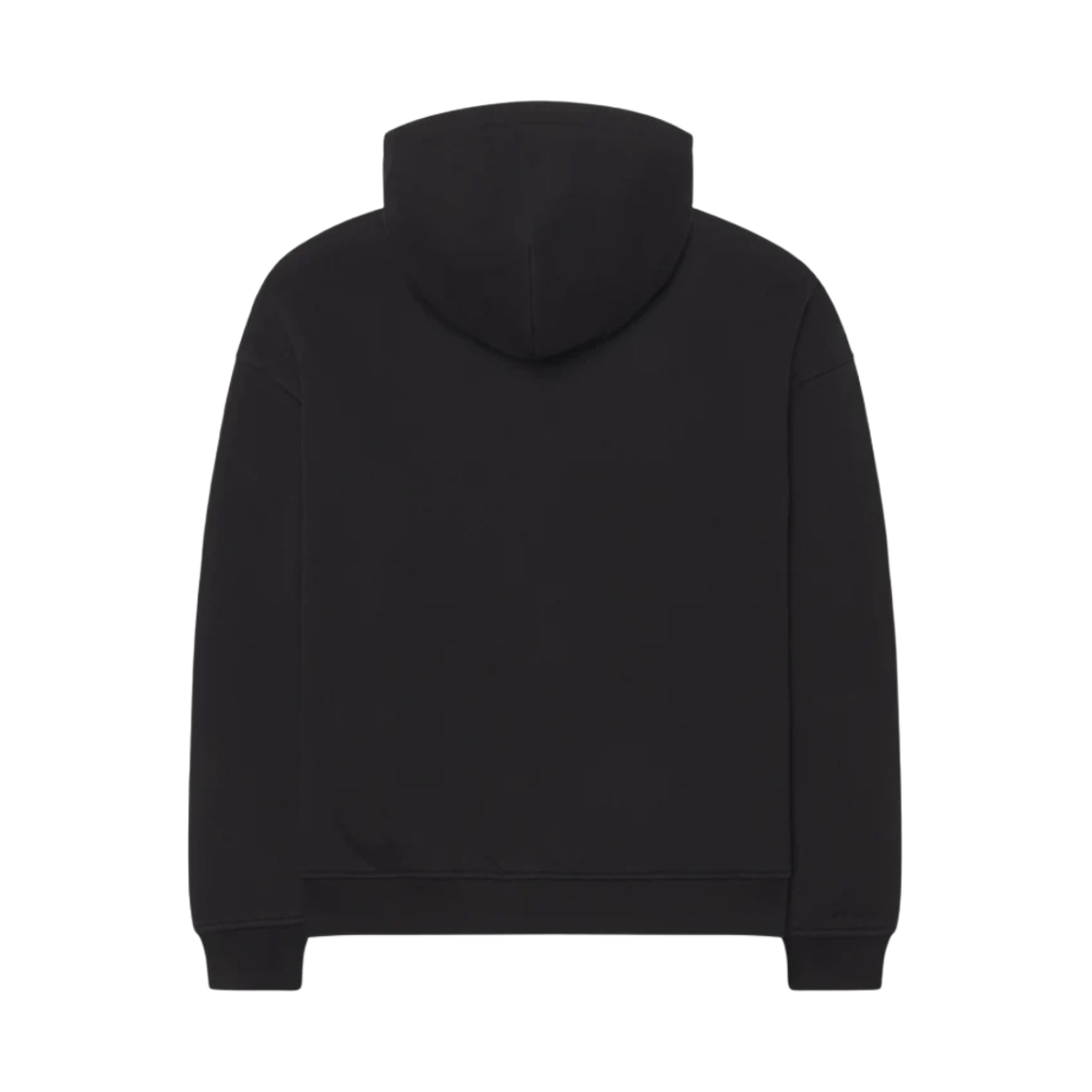(W) 카이 플리스 오버사이즈 후드 집업 블랙((W) Khy Fleece Oversized Zip Hoodie Black) - 2
