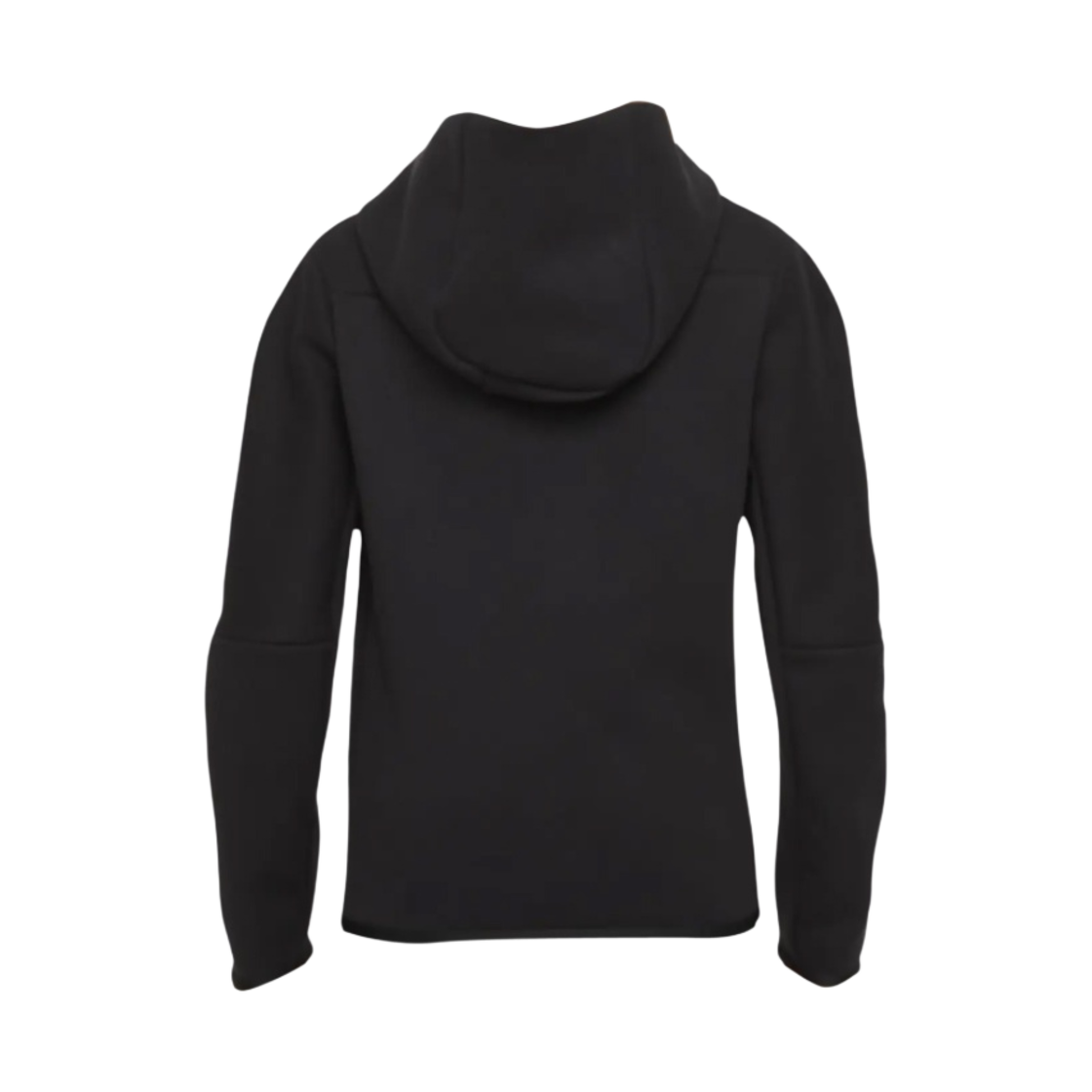 (키즈) 나이키 NSW 테크 플리스 브러쉬드 풀 집 후드 블랙((Kids) Nike NSW Tech Fleece Brushed Full Zip Hoodie Black) - 2