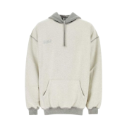Vetements Inside Out Popover Hoodie Grey