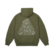 Palace Zodiac Tri-Ferg Hood The Deep Green - 25SS
