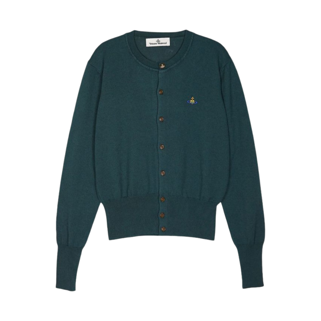 (W) 비비안 웨스트우드 베아 가디건 에메랄드((W) Vivienne Westwood Bea Cardigan Emerald) - 1