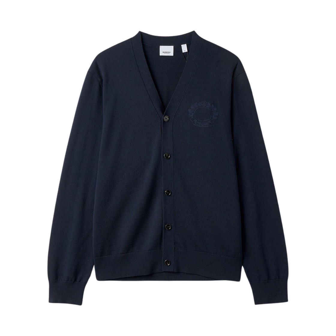 버버리 자수 오크 리프 가디건 네이비(Burberry Embroidered Oak Leaf Cardigan Navy)