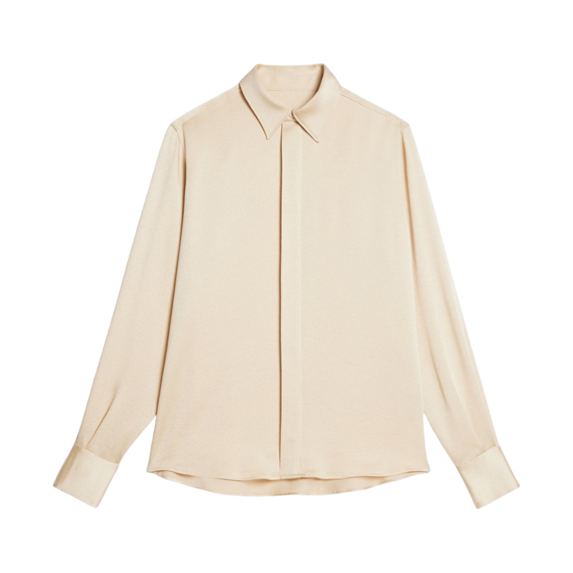 (W) 아미 클래식 셔츠 바닐라((W) AMI Classic Shirt Vanilla) - 1