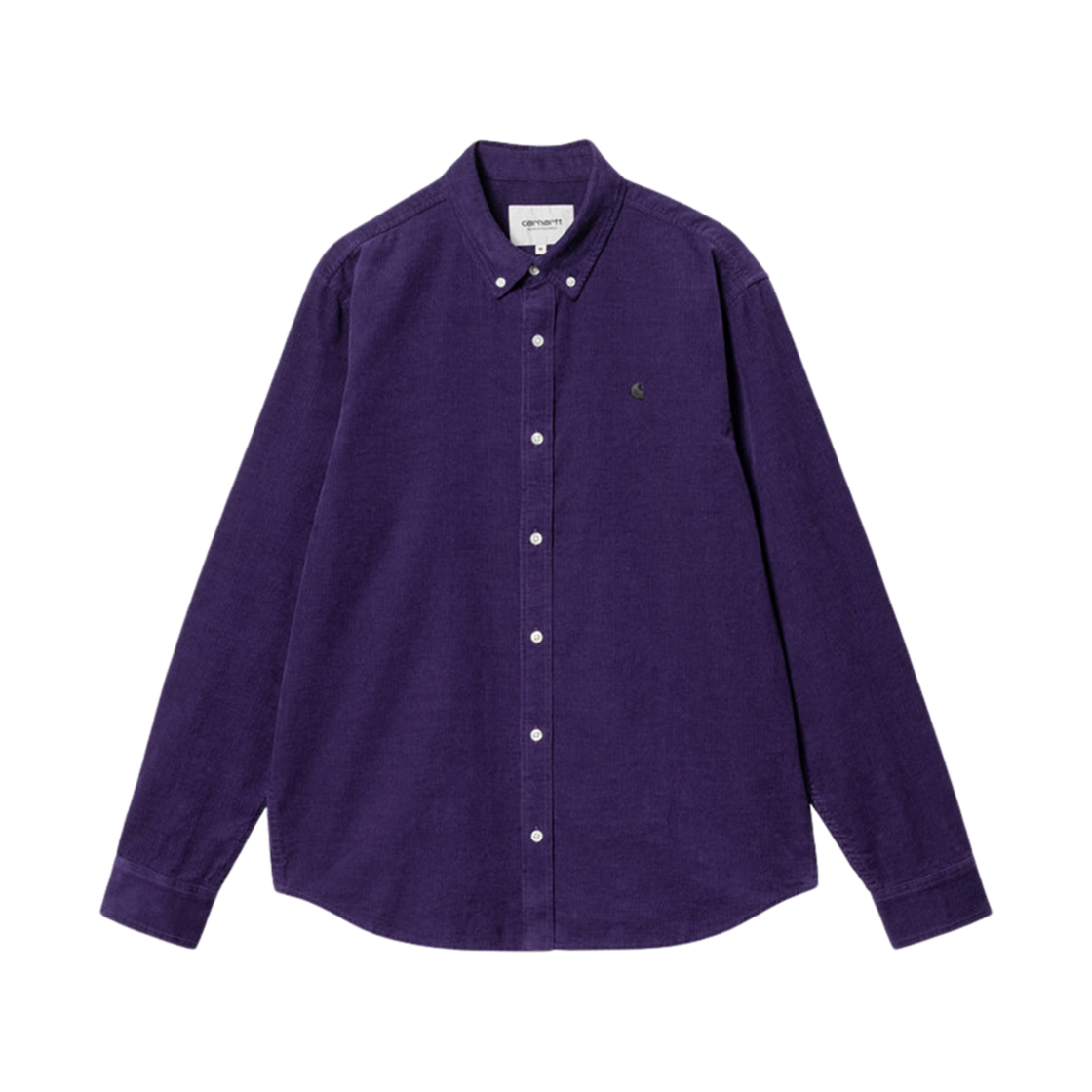칼하트 WIP 매디슨 파인 코드 셔츠 티리안 블랙(Carhartt WIP Madison Fine Cord Shirt Tyrian Black) - 1