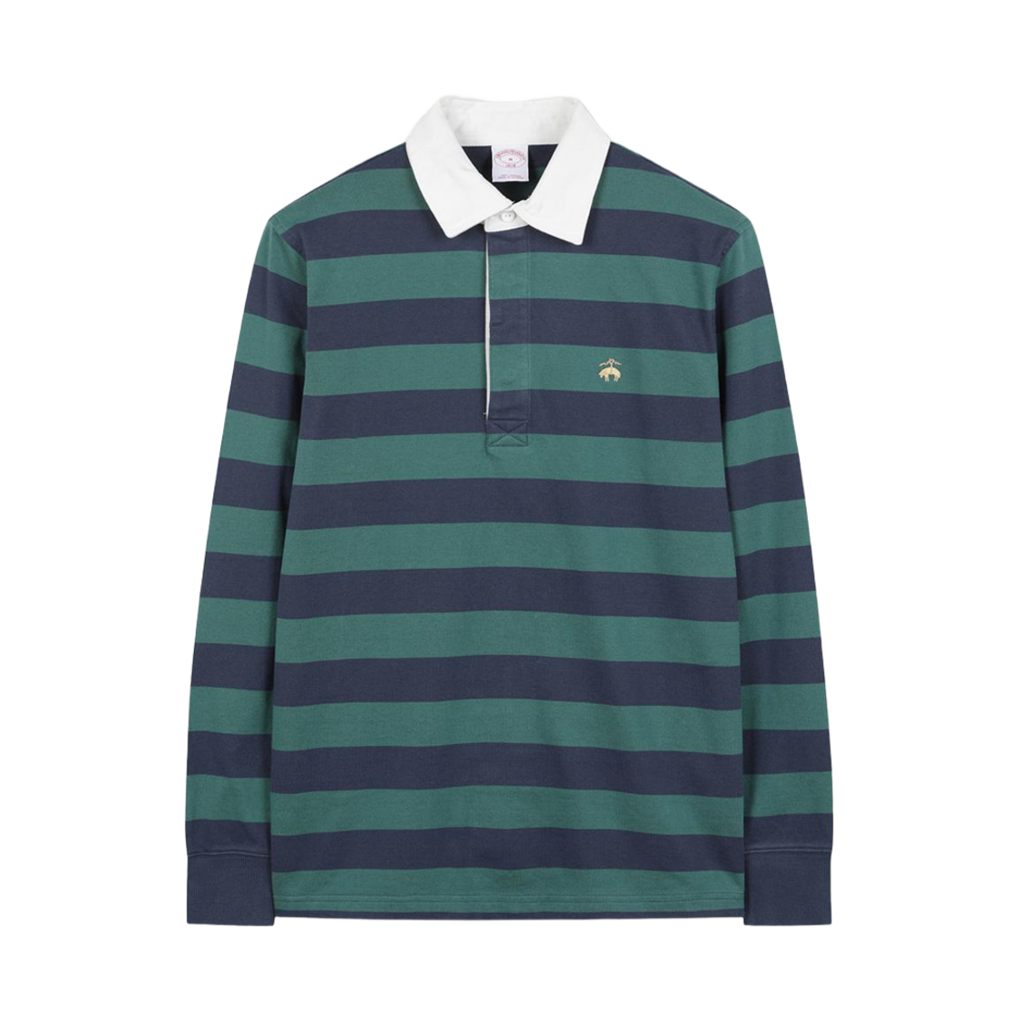 브룩스 브라더스 스트라이프 럭비 셔츠 그린(Brooks Brothers Stripe Rugby Shirt Green)