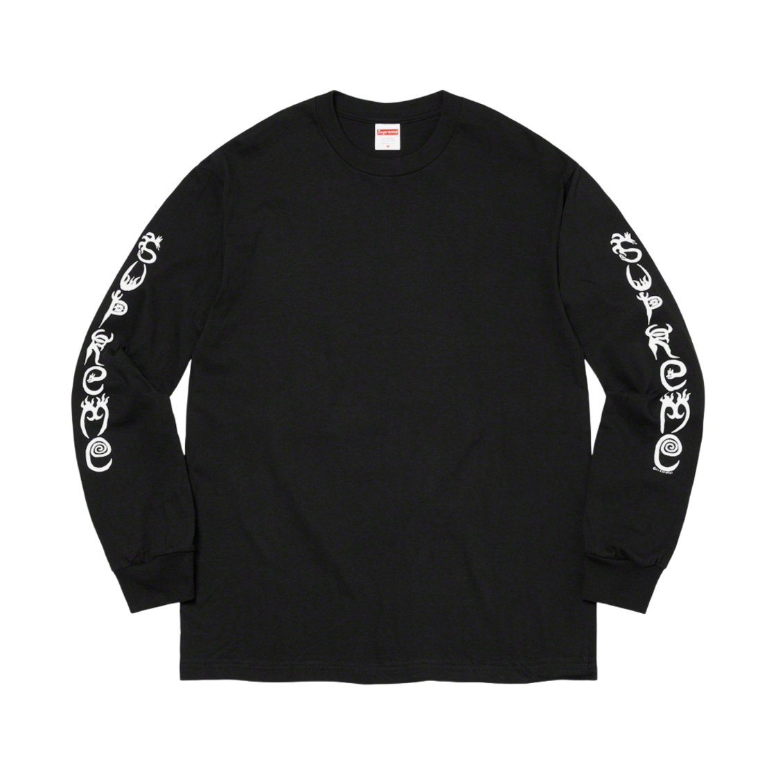 슈프림 x 클레이튼 패터슨 라이트닝 롱슬리브 티셔츠 블랙 - 21SS(Supreme x Clayton Patterson Lightning L/S T-Shirt Black - 21SS) - 2
