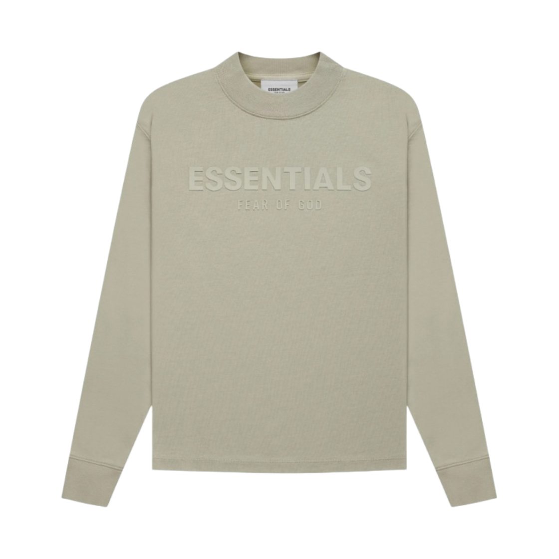 (키즈) 에센셜 롱슬리브 티셔츠 피스타치오 - 21FW