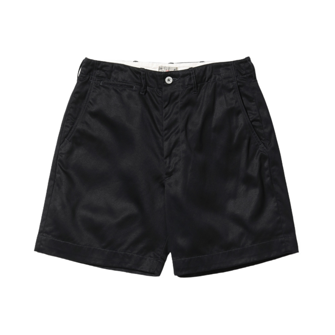 BR52381 Buzz Rickson's Early Military Chinos Mod 1945 Model Shorts Black