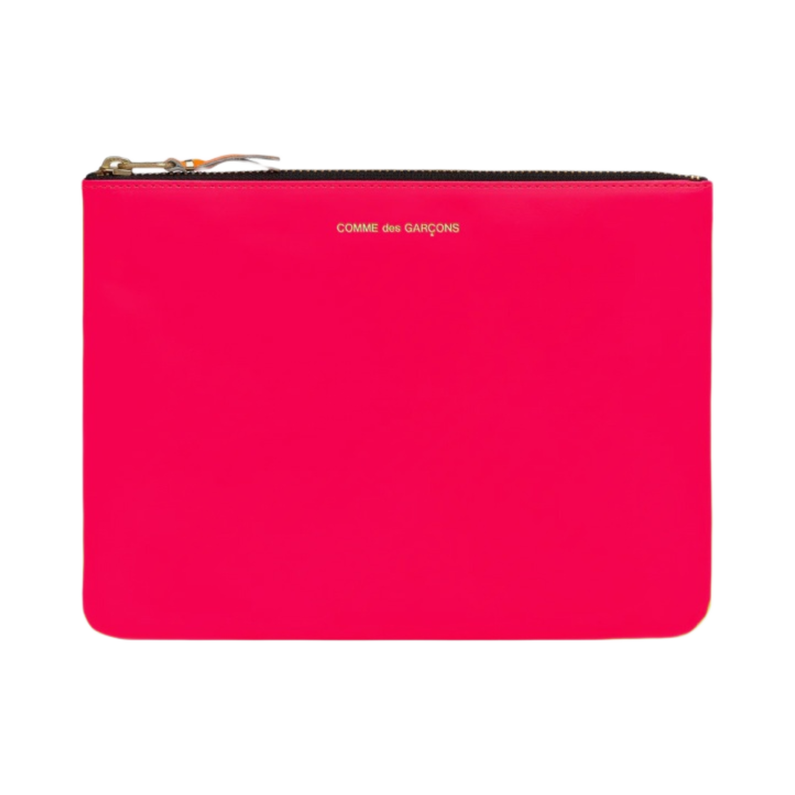 SA5100SF Comme des Garcons SA5100SF Super Fluo Wallet Pink Yellow