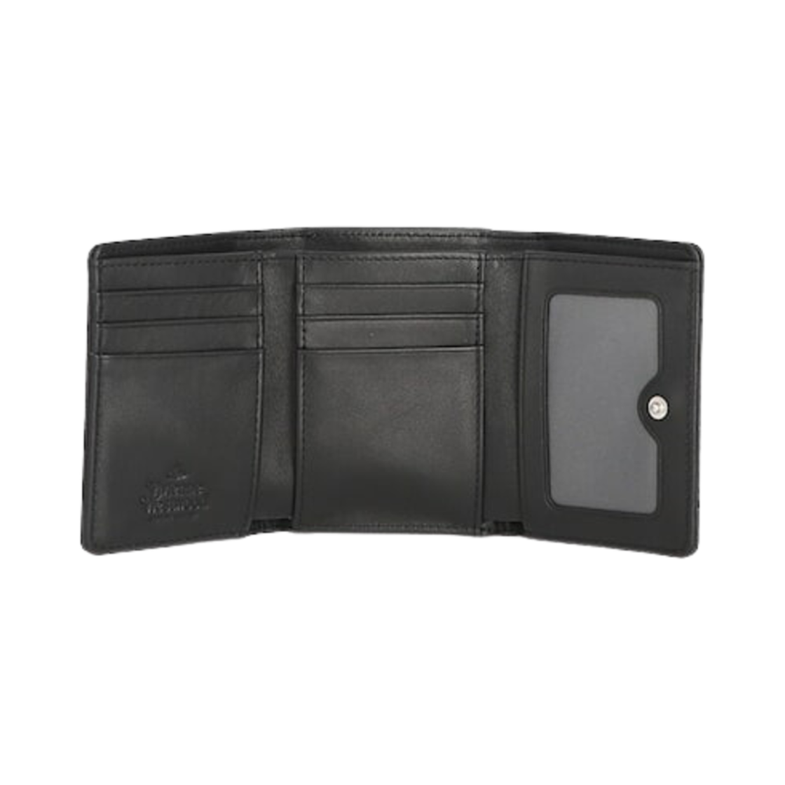 비비안 웨스트우드 사피아노 바이오그린 반지갑 블랙(Vivienne Westwood Saffiano Biogreen Bi-Fold Wallet Black) - 2