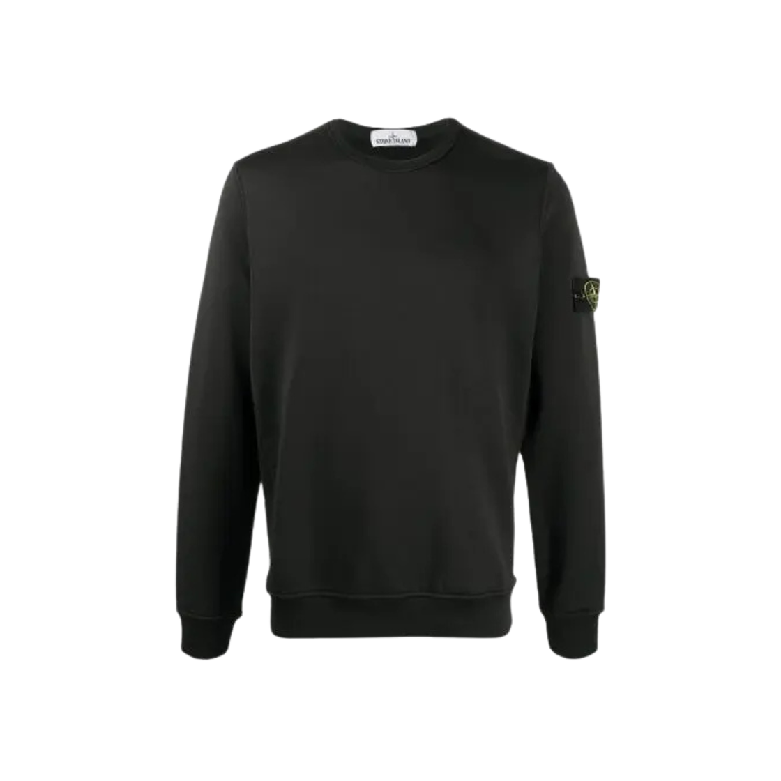 731565247-V0029 Stone Island 65247 Wappen Sweatshirt Black - 20FW