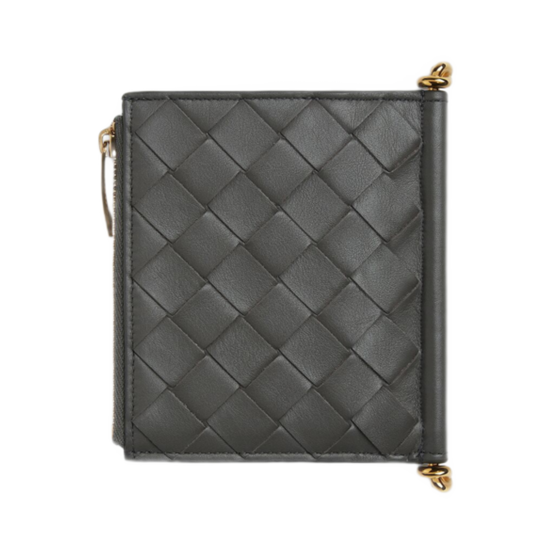 788055V4R411317 Bottega Veneta Solstice Small Bi-Fold Wallet Lapilli - #3