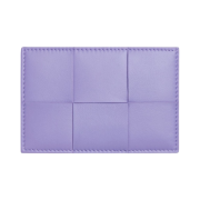 Bottega Veneta Credit Card Case Lambskin & Calfskin Wisteria
