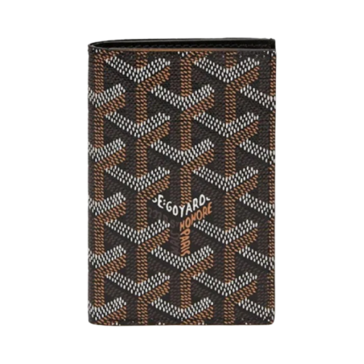 APMPIERRE-01 Goyard Saint Pierre Card Holder Black