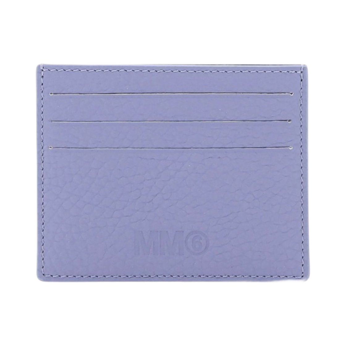S54UI0129P4535H9103 MM6 Maison Margiela Logo Card Holder Purple