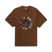 Supreme Chenille Crest S/S Top Brown - 23SS