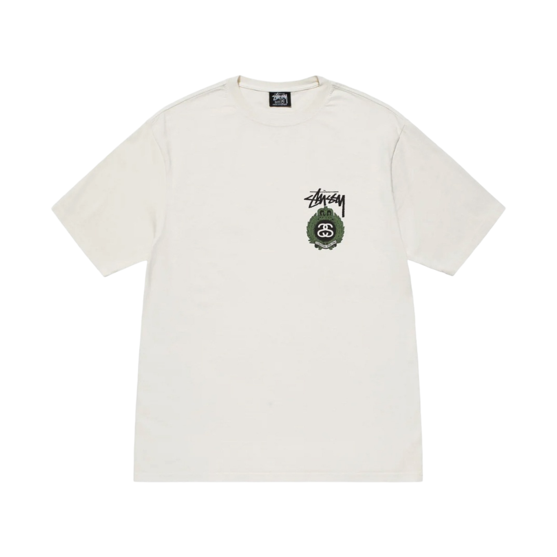 스투시 크라운 리쓰 피그먼트 다이드 티셔츠 내츄럴(Stussy Crown Wreath Pigment Dyed T-Shirt Natural) - 2
