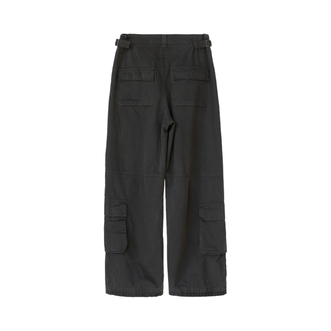 폴리테루 x 노매뉴얼 다이드 카고 팬츠 카키(Polyteru x Nomanual Dyed Cargo Pants Khaki) - 2