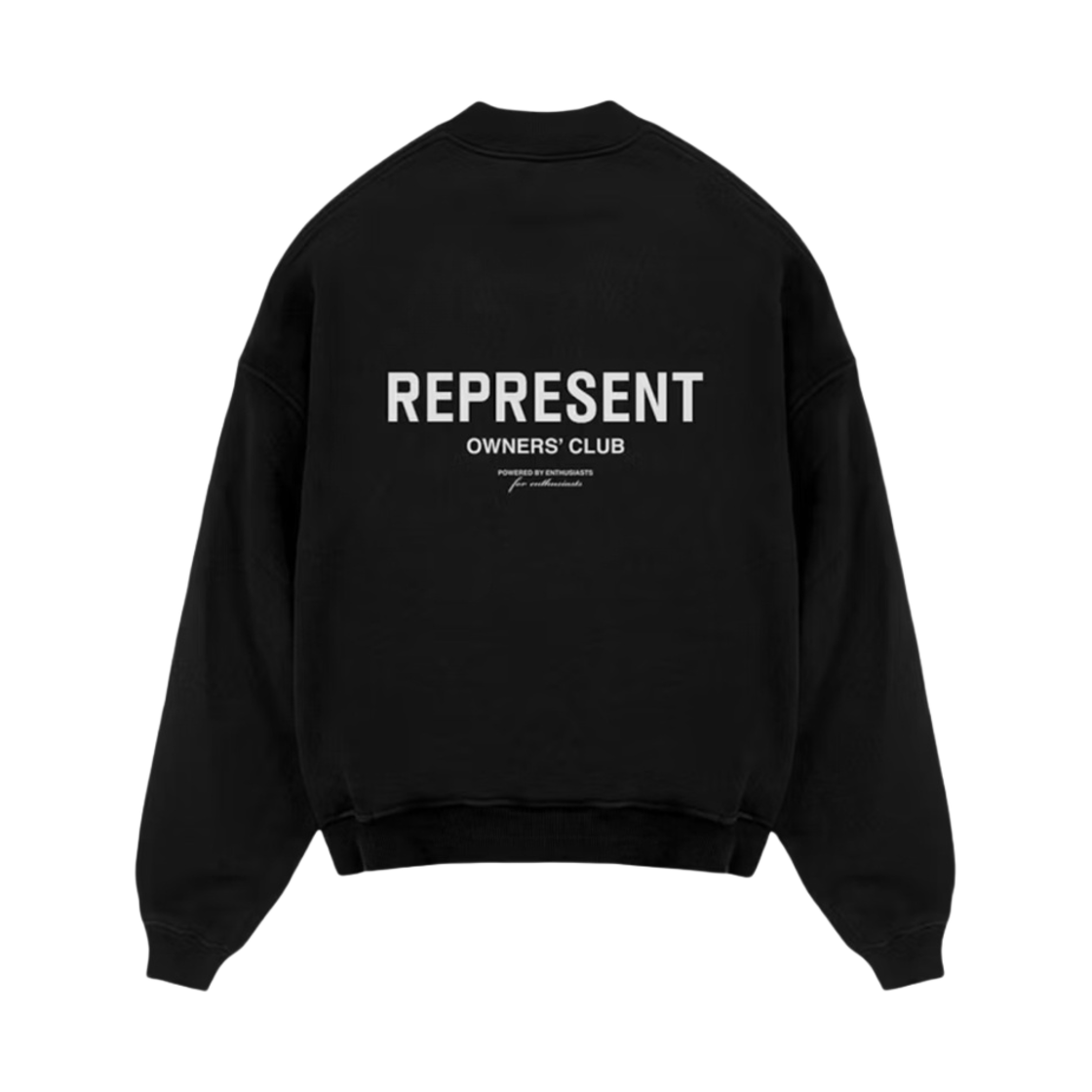 리프레젠트 오너스 클럽 스웨트셔츠 블랙(Represent Owners Club Sweatshirt Black)