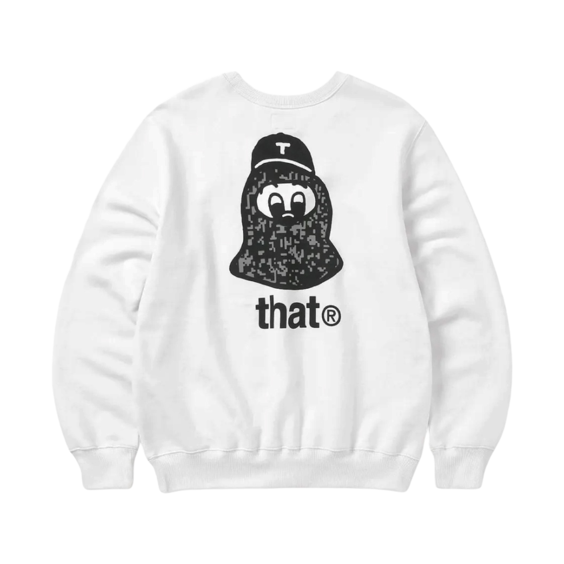 디스이즈네버댓 x 신노운스케 미스터 스웨트셔츠 화이트(thisisneverthat x Shinknownsuke Mister Sweatshirt White) - 1