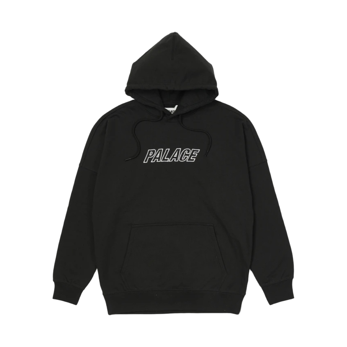 팔라스 점보 트라이퍼그 드롭 숄더 후드 블랙 - 21FW(Palace Jumbo Tri-Ferg Drop Shoulder Hood Black - 21FW) - 2