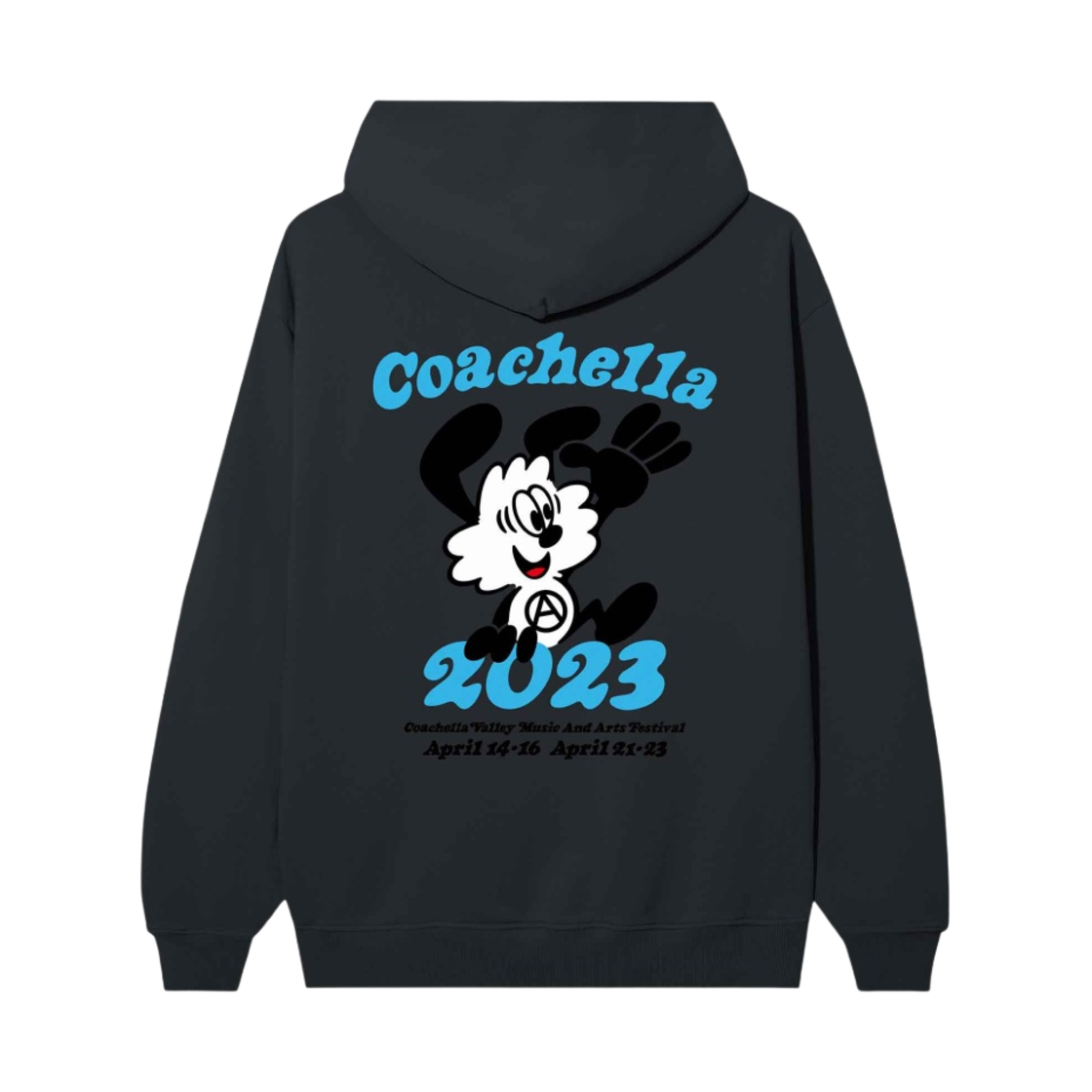 베르디 x 코첼라 걸스 돈 크라이 빅 후드 빈티지 블랙(Verdy x Coachella Girls Don't Cry Vick Hoodie Vintage Black) - 2