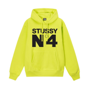 Stussy NO.4 Hoodie Keylime