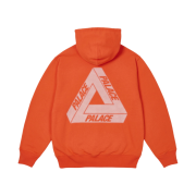 Palace Bit Grippy Tri-Ferg Hood Rouge - 24SS
