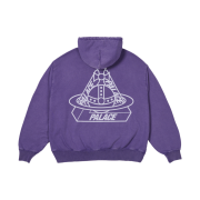Palace x Vivienne Westwood Hood Purple - 24FW